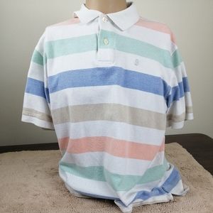 Izod Polo Rugby Short Sleeve Shirt Multiple color